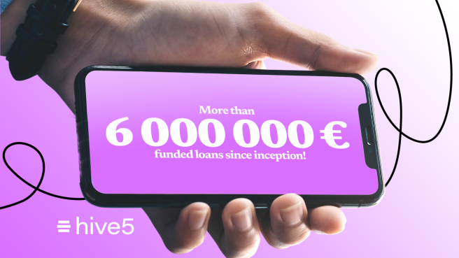 More than 6 million euros funded loans since inception!