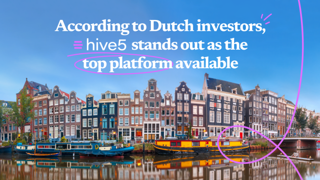 According to Dutch investors, hive5 stands out as the top platform available