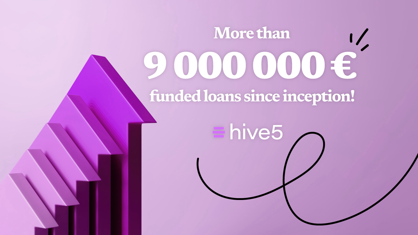 ¡Más de 9 millones de euros financiados en préstamos desde el inicio!