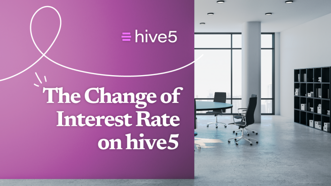 The Change of Interest Rate on hive5